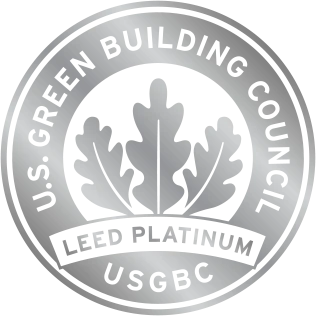 Sello LEED Platinum del U.S. Green Building Council